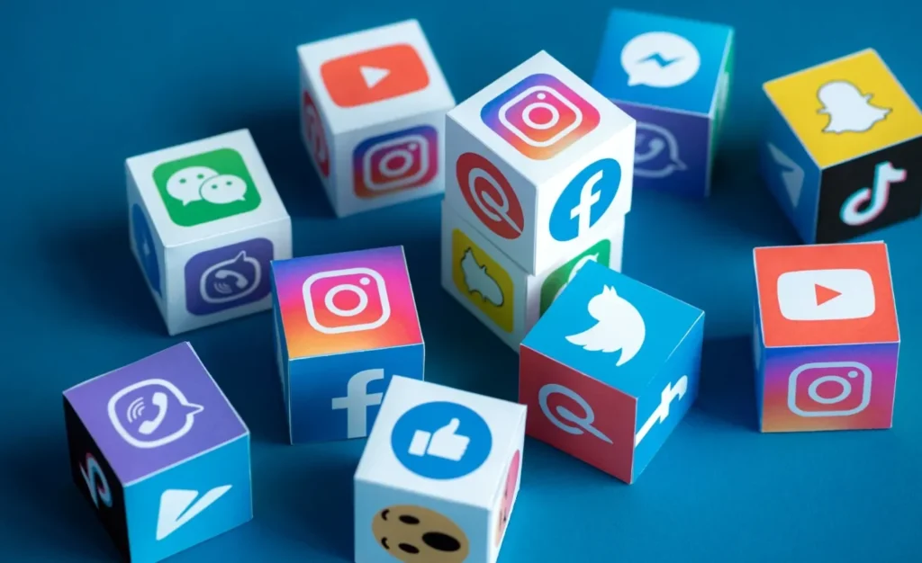 Why do businesses establish a presence on social media platforms