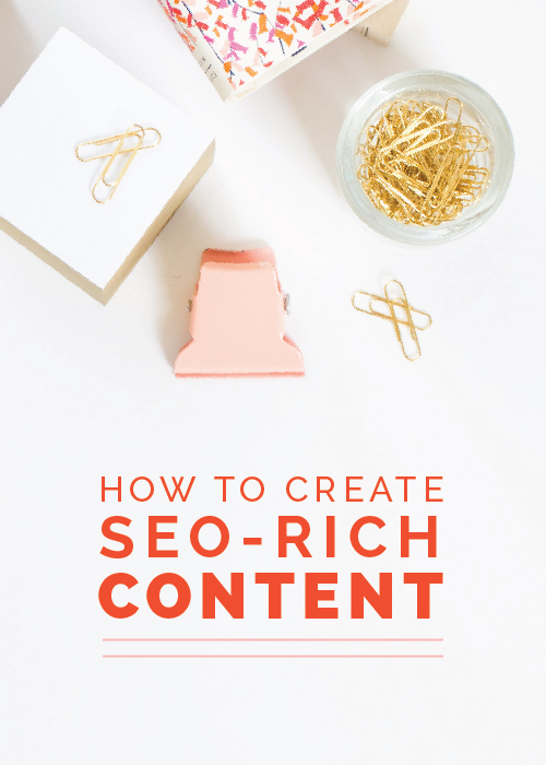 How do I make SEO-rich content