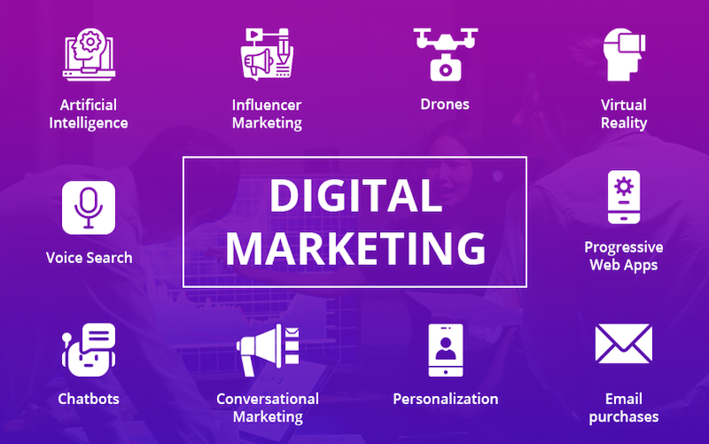 What are the latest trends in digital marketing services