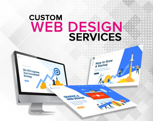 What are custom web design services