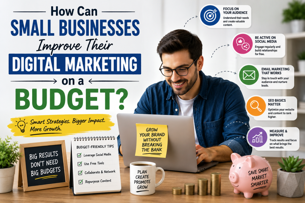 How Can Small Businesses Improve Their Digital Marketing on a Budget?