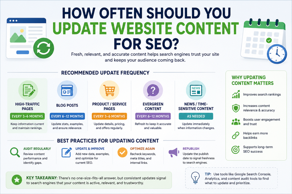How Often Should You Update Website Content for SEO?