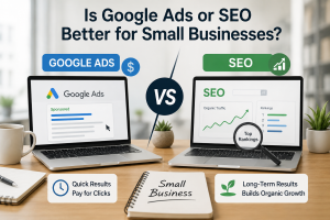 Is Google Ads or SEO Better for Small Businesses