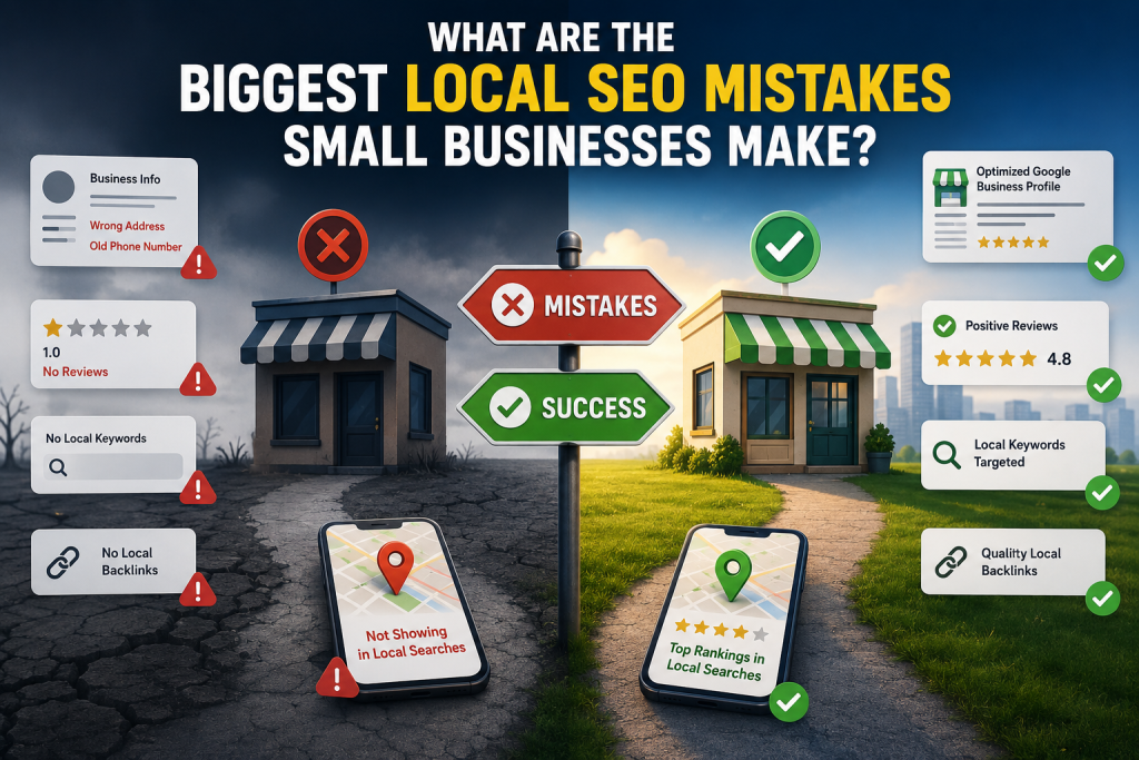 What Are the Biggest Local SEO Mistakes Small Businesses Make?
