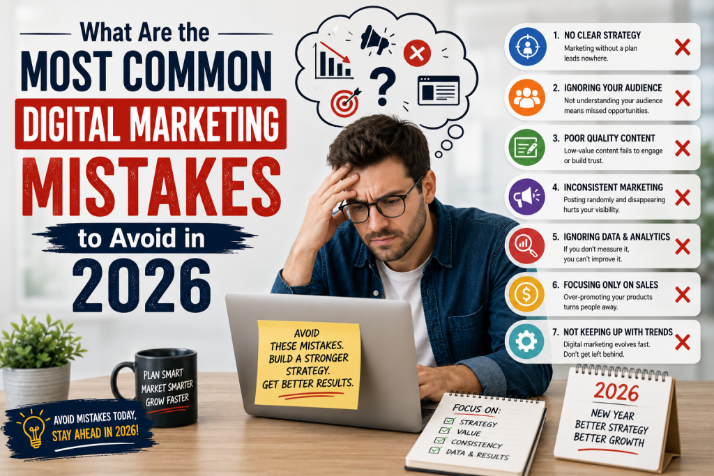 What Are the Most Common Digital Marketing Mistakes to Avoid in 2026?