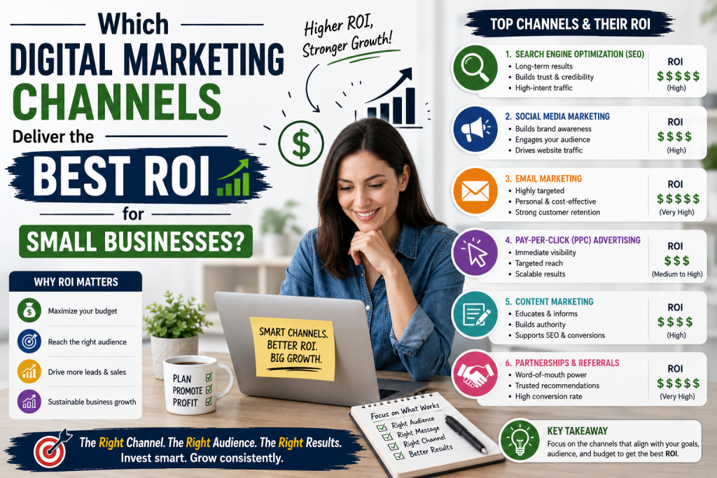 Which Digital Marketing Channels Deliver the Best ROI for Small Businesses?